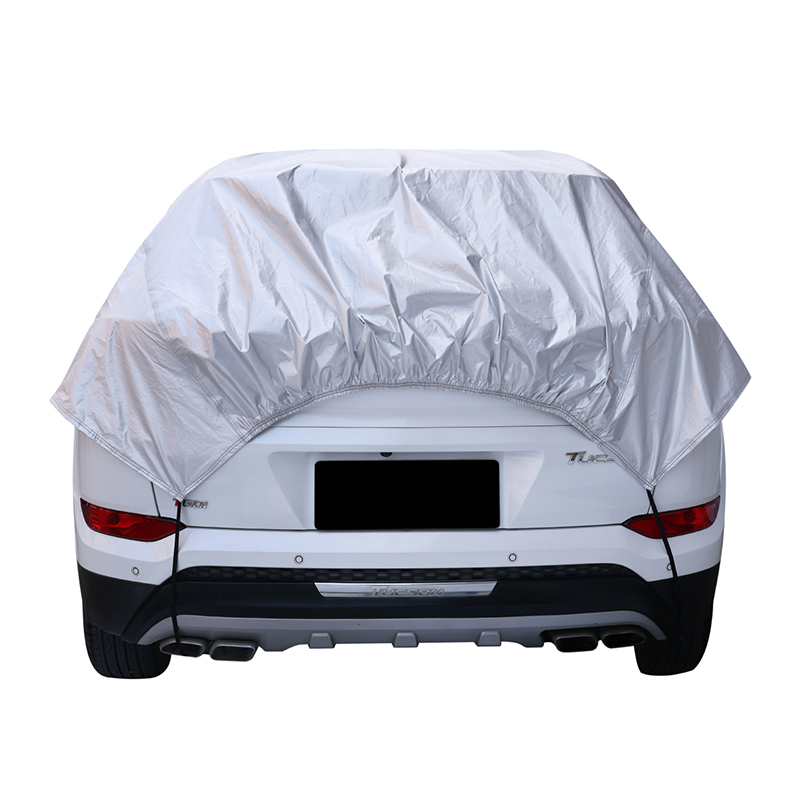 Polyester tafta yarım araba kılıfı ön camınızı ve çatınızı korur
